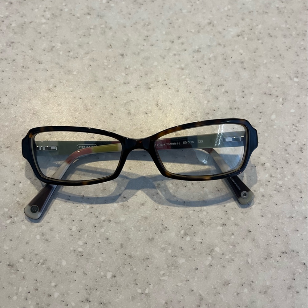 Coach reading glasses